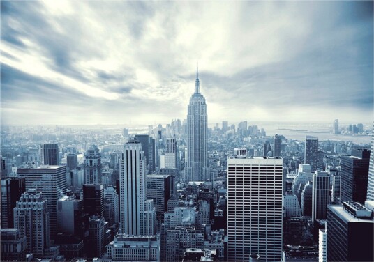 Fototapet Blue York 300x210 - Artgeist sp. z o. o.