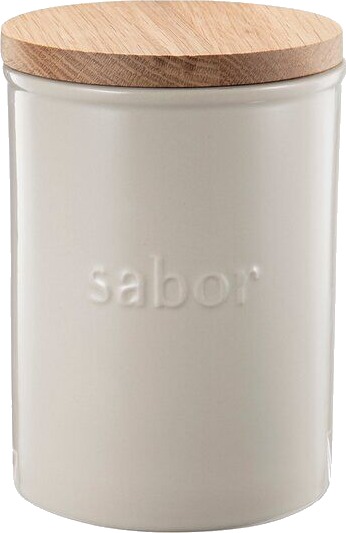 Sabor - Oppbevaringskrukke 1,3L krem Sabor - Oppbevaringskrukke 1,3L krem