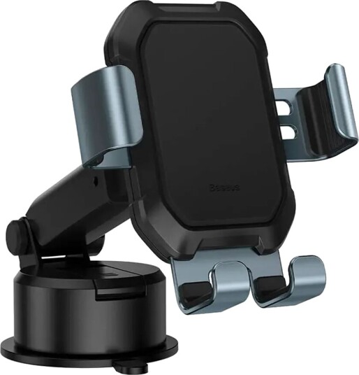 Baseus Tank Gravity Mobilholder for Bilens Dashbord - Max Mobil: 65 - 85 mm - Svart