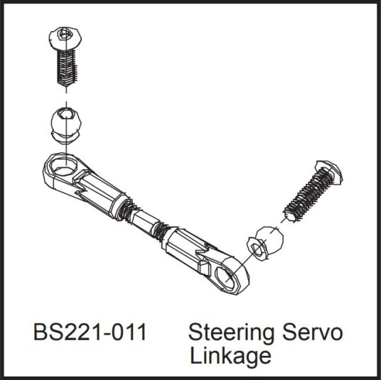 BSD 221-011 Steering Servo Linkage