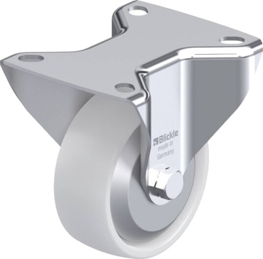 Blickle 230607 B-Po 80G-Fa Faste Hjul 80 Mm, Maks. 220 Kg (1 Stk.)