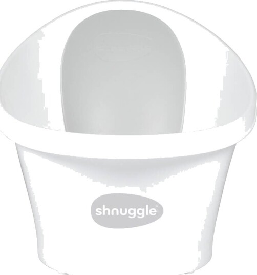 Shnuggle Badebalje Baby White/Grey