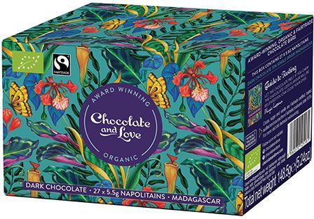 Madagascar Ballotin Box Øko fra Chocolate and Love - 148 g