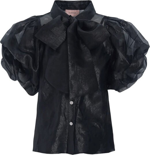 Hunkøn Zinnia Shirt Black XS Hunkøn Zinnia Shirt Black XS