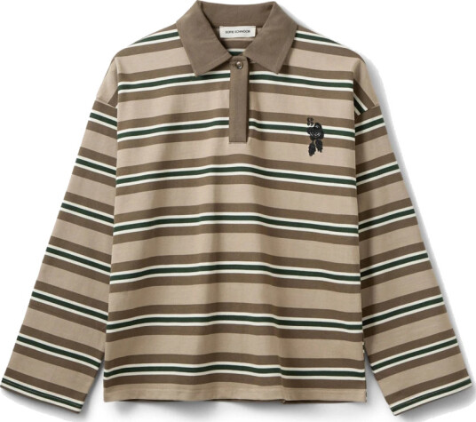 Sofie Schnoor Priasw Moomin Long Sleeve Polo Brown M
