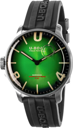 U-BOAT Darkmoon 44mm Noble Green U8702 - Herre - 44 mm - Analog - Kvarts urverk - Safirglass