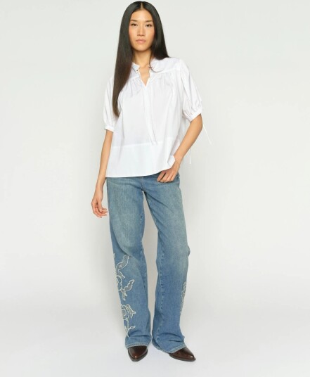MOS MOSH Mmrelee Blossom Jeans   Blue   28 Short