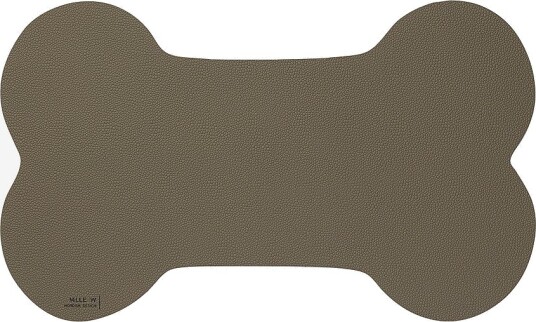 MiLLE W NORDISK DESIGN Glassbrikke hund S Grå