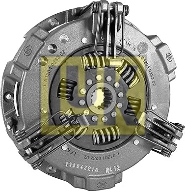 Trykkplate, clutch LuK 128 0429 10