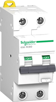 SCHNEIDER Jordfeilautomat 16A/B-2P 30mA iC60