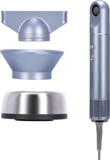 Humanas AirTouch Hårføner - 1000W, Ionisk teknologi - Sølv
