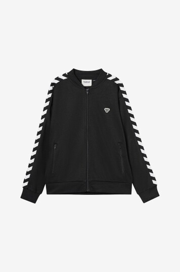 Hummel Kardigan hmlJr Archive Reg Poly Zip Jacket Svart Hummel Kardigan hmlJr Archive Reg Poly Zip Jacket Svart
