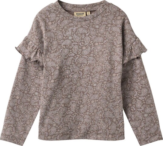 Wheat Genser Belinda Purple Plum Paisley Wheat 8 år (128) Genser Brun Lilla Wheat Genser Belinda Purple Plum Paisley Wheat 8 år (128) Genser Brun Lilla