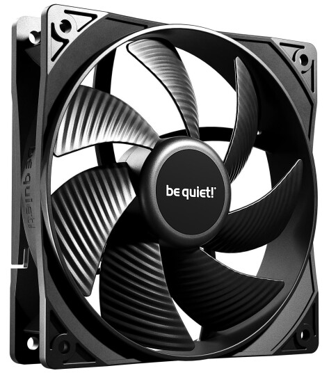 be quiet! Pure Wings 3 120mm PWM Vifte - 1600 RPM - Svart