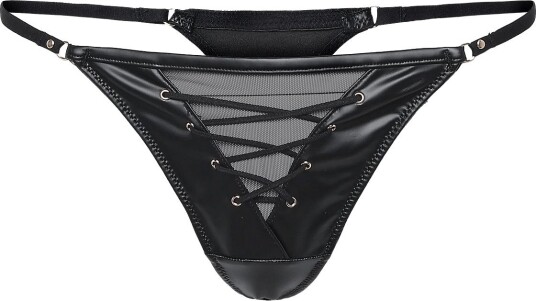 Hunkemöller Sam Hl Tanga String - CAVIAR - XS