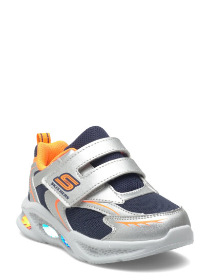 Skechers Boys Skechers Meteor LightSilver 22.5 Skechers Boys Skechers Meteor LightSilver 22.5