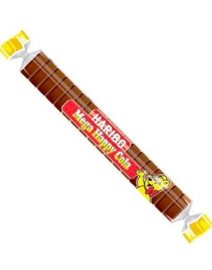 Haribo Mega Happy Cola Vingummi med Colasmak 45 gram