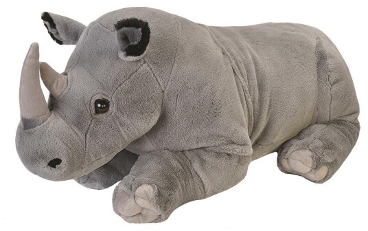 Wild Republic Cuddlekins Jumbo Kosedyr   76 cm   Neshorn