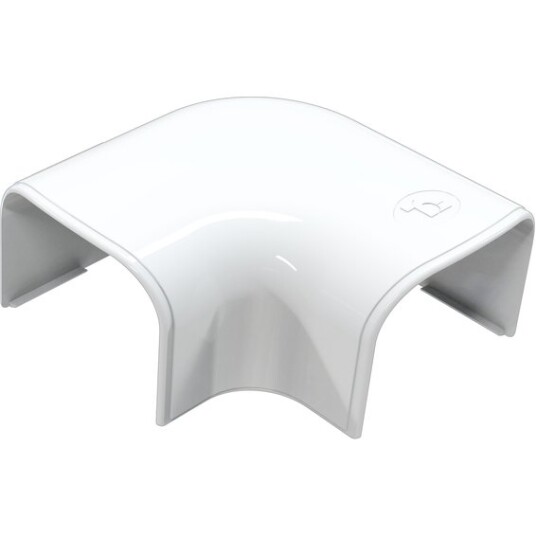 GrøntKlima AS Optima T Flatbend CP75 75 X 56mm Hvit