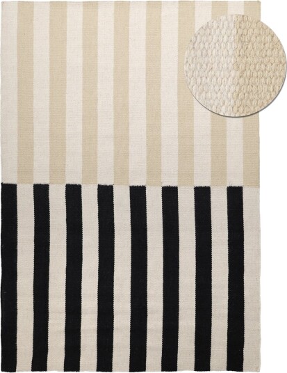 Ullteppe Peniche krem/beige Størrelse: 160 x 230 cm Ullteppe Peniche krem/beige Størrelse: 160 x 230 cm