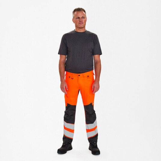 Engel Safety bukse Hivis Oransje/Antrasittgrå SEW-2544-314-1079 72