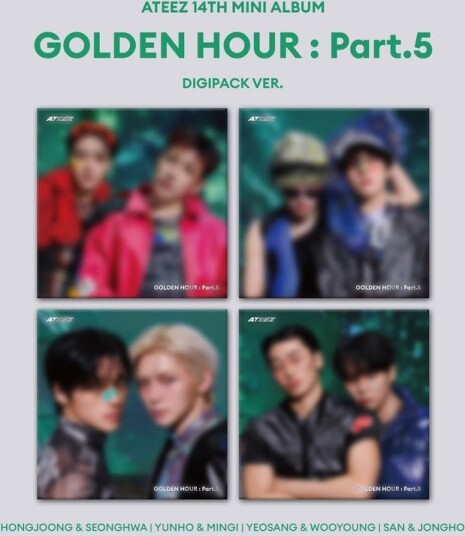 Ateez Golden Hour: Part.5 (Digipack Unit Ver.) CD