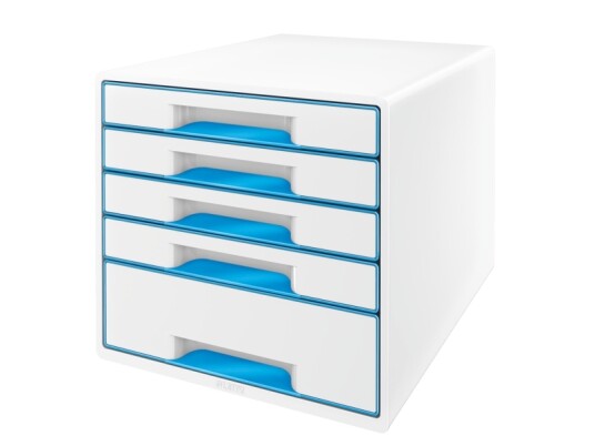 Leitz 52141036 5 Skuffer Isopor Blå Hvit 1 Stykker 287 X 363 X 270 Mm