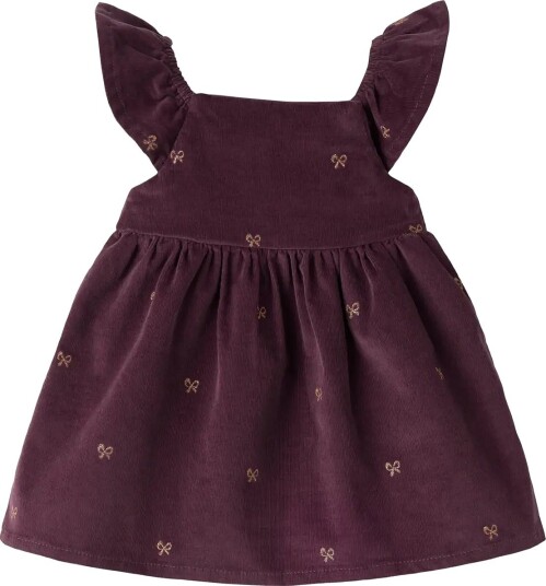 Name It Nbfelina Aop Cord Dress 4510 Yt CATAWBA GRAPE 50