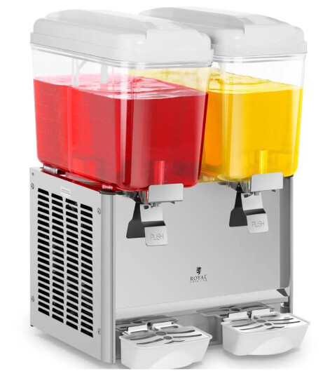 Royal Catering Juicedispenser - 2 x 18 Liter 10011019