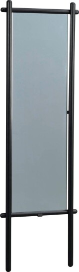Rowico Home Milford gulvspeil Svart eik 180 x 52 cm Svart