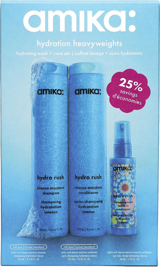 AMIKA Hydration Heavyweights Hydrating Wash + Care Set Nude ONE SIZE AMIKA Hydration Heavyweights Hydrating Wash + Care Set Nude ONE SIZE