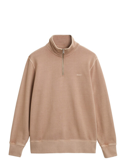 GANT Sunfaded Half Zip Sweat - Beige - L GANT Sunfaded Half Zip Sweat - Beige - L