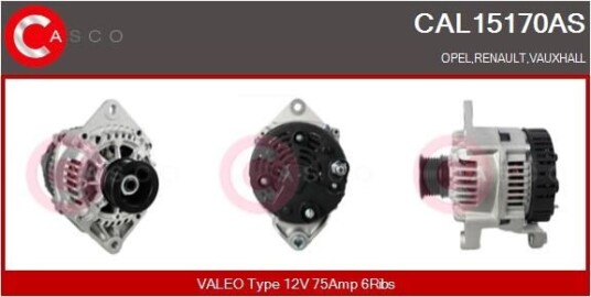 Dynamo CASCO CAL15170AS Dynamo CASCO CAL15170AS