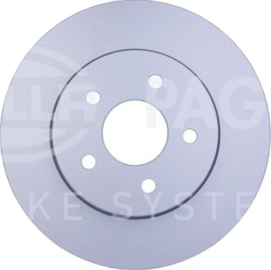 Bremseskive HELLA 8DD 355 108-061