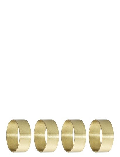 Bloomingville Servietring, Guld, Messing - Gold - ONE SIZE