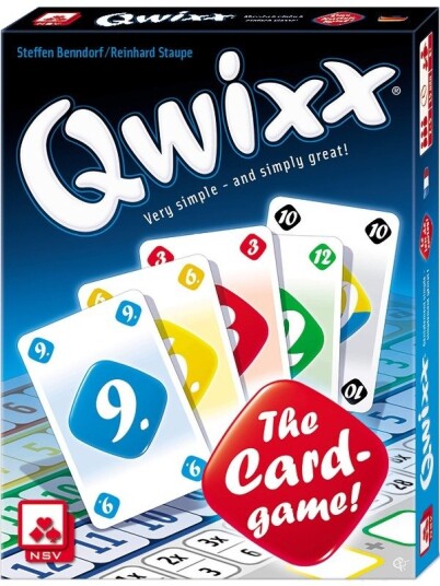 Qwixx Kortspill Engelsk Utgave