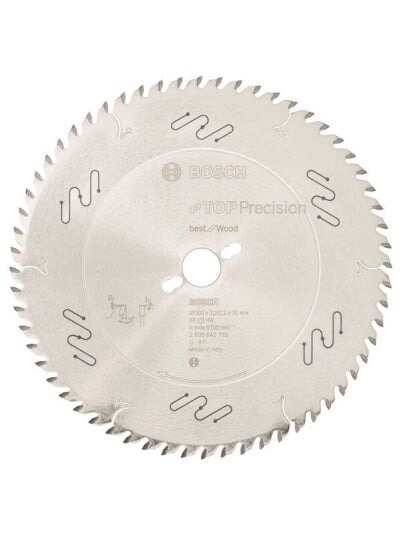 Bosch Sirkelsagblad Top Precision Best for Wood 300 x 30 x 3,2 mm, 60