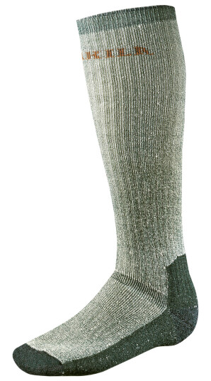 Härkila Expedition Long Sock Grey/Green Härkila Expedition Long Sock Grey/Green