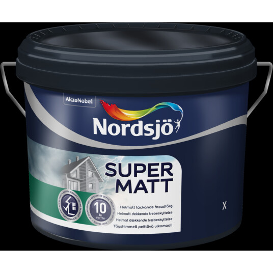 NORDSJØ SUPERMATT BW 2.5L NORDSJØ SUPERMATT BW 2.5L