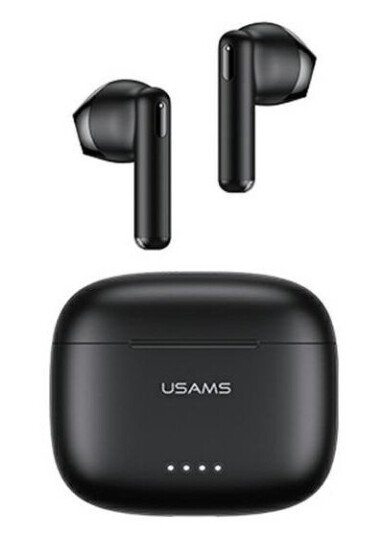 Usams Bluetooth 5.3 Tws Øretelefoner Us Series Dual Mic Trådløs Sortering/Svart Bhuus01