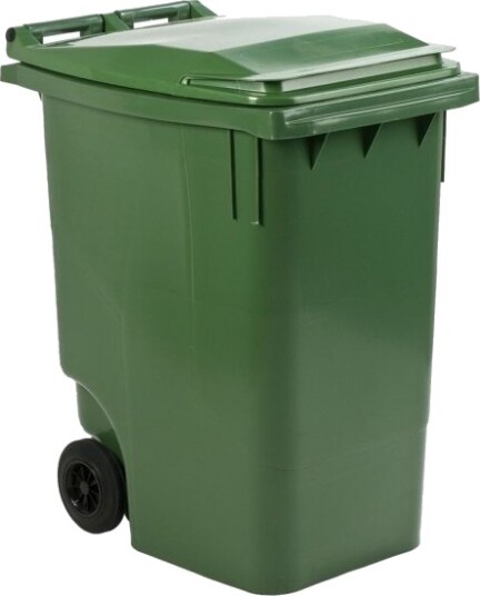 Affaldscontainer Ese Grøn Plast 360 L Uv Resistent Affaldscontainer Ese Grøn Plast 360 L Uv Resistent