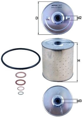 Oljefilter KNECHT OX 85D