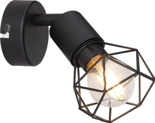Globo Vegglampe Xara I 54802S 1 Industriell Til Entré/Gang