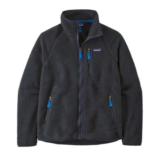 Patagonia M´S Retro Pile Jkt Herre Pble Pitch Blue W/Endless Blue M Patagonia M´S Retro Pile Jkt Herre Pble Pitch Blue W/Endless Blue M