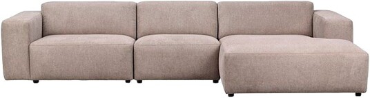 Rowico Home   Sofa Willard 4 seter med sjeselong til høyre   Beige