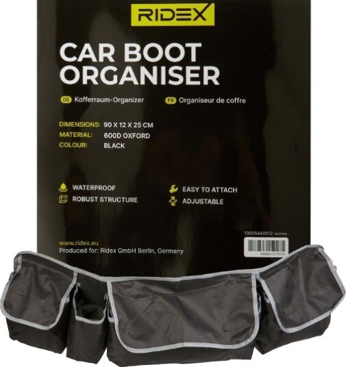 RIDEX 100054A0012 Oppbevaring, bagasjerom