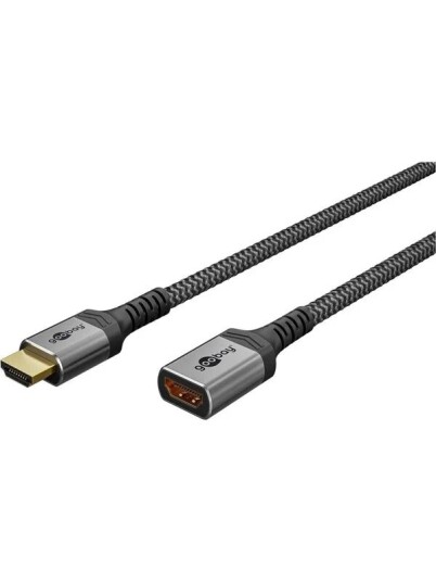 Pro HDMI Extension Cable 1.5m Grey