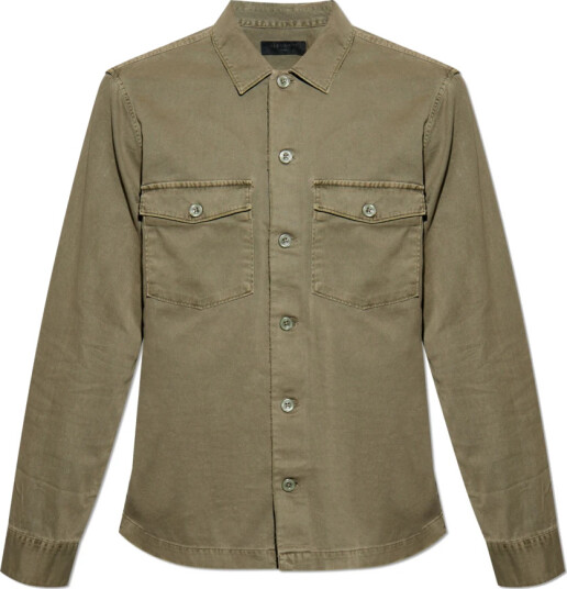 AllSaints Herre Skjorter Grønn M,