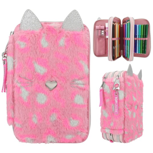 TOPModel Triple Pencil Case Leo WILD  0412787 