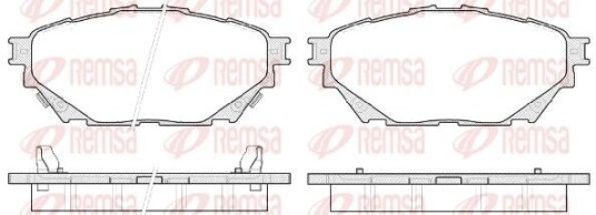 Bremseklosser REMSA 1544.04